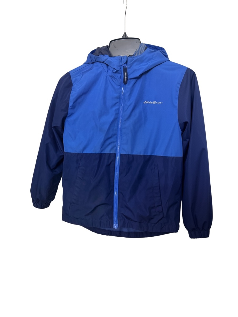 Eddie Bauer Boys' Blue Winter Jacket with Removable Liner - Small